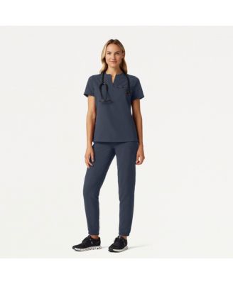 Petite Jace 7-Pocket Skinny Scrub Jogger