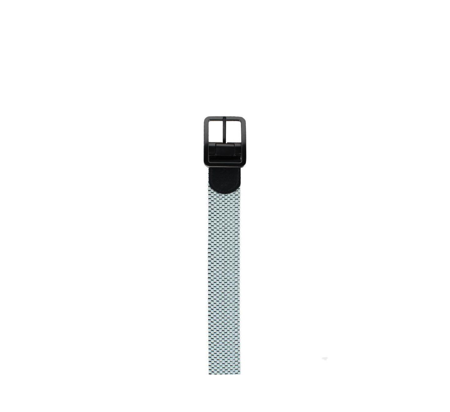 Мужской ремень TRAFALGAR Big & Tall Alejandro Black and White Reversible Braided Golf Belt — фото 4
