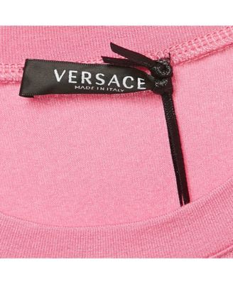Women's Pink I Love Versace Print Jersey T-Shirt