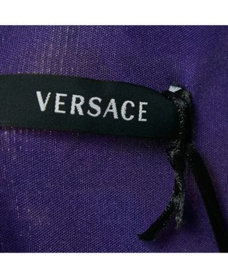 Women's Multicolor Floral Jersey V-Neck Long Sleeve Top