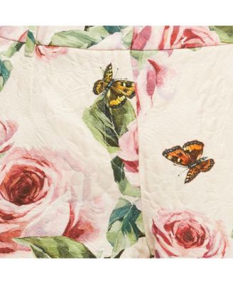 Women's Print Jacquard Trousers