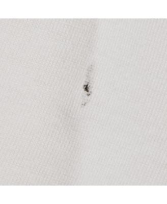 Women's White Cotton Tresor De La Mer Crew Neck T-Shirt