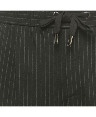 Women's Pinstripe Jersey Jogger Pants