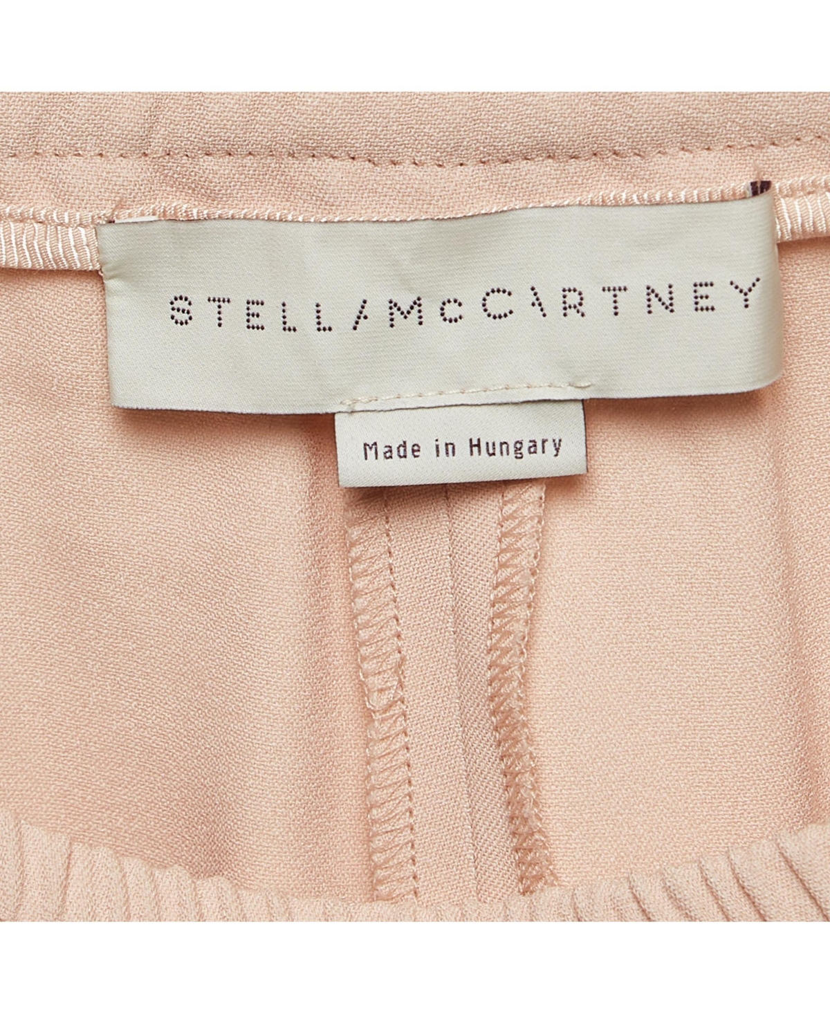 Pre-Owned Stella Mccartney Women's Pink Stretch Crepe Tamara Trousers