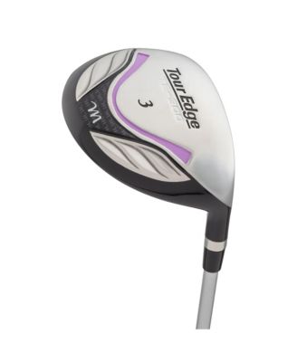 TE-300 Moda Women Right Hand Complete Golf Set - Silver/Lilac / Long