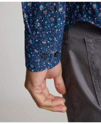 Men's Regular Fit Wrinkle-Free Millerford Button Up Shirt