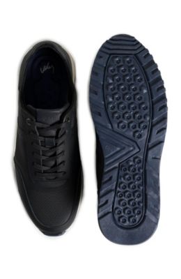 Full Grain Leather Shoes for Men Business Casual Sneakers