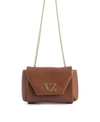 Mini Lili Hands-Free Leather Bag with Metallic Chain