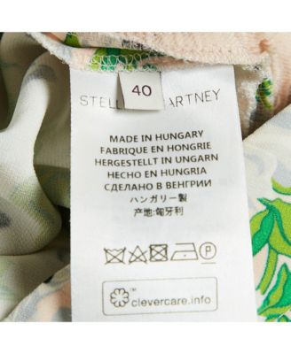 Women's Multicolor Floral Print Crepe Trousers