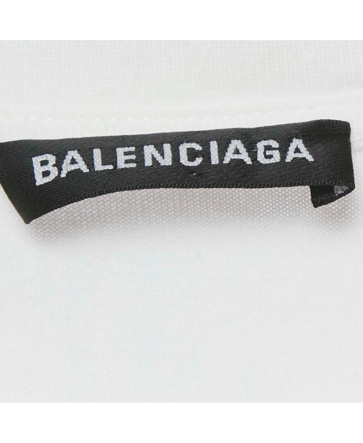 Pre-Owned Balenciaga Men's White Political Campaign Print Cotton T-Shirt