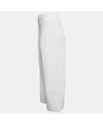 Women's Cotton Wide-Leg Sweatpants