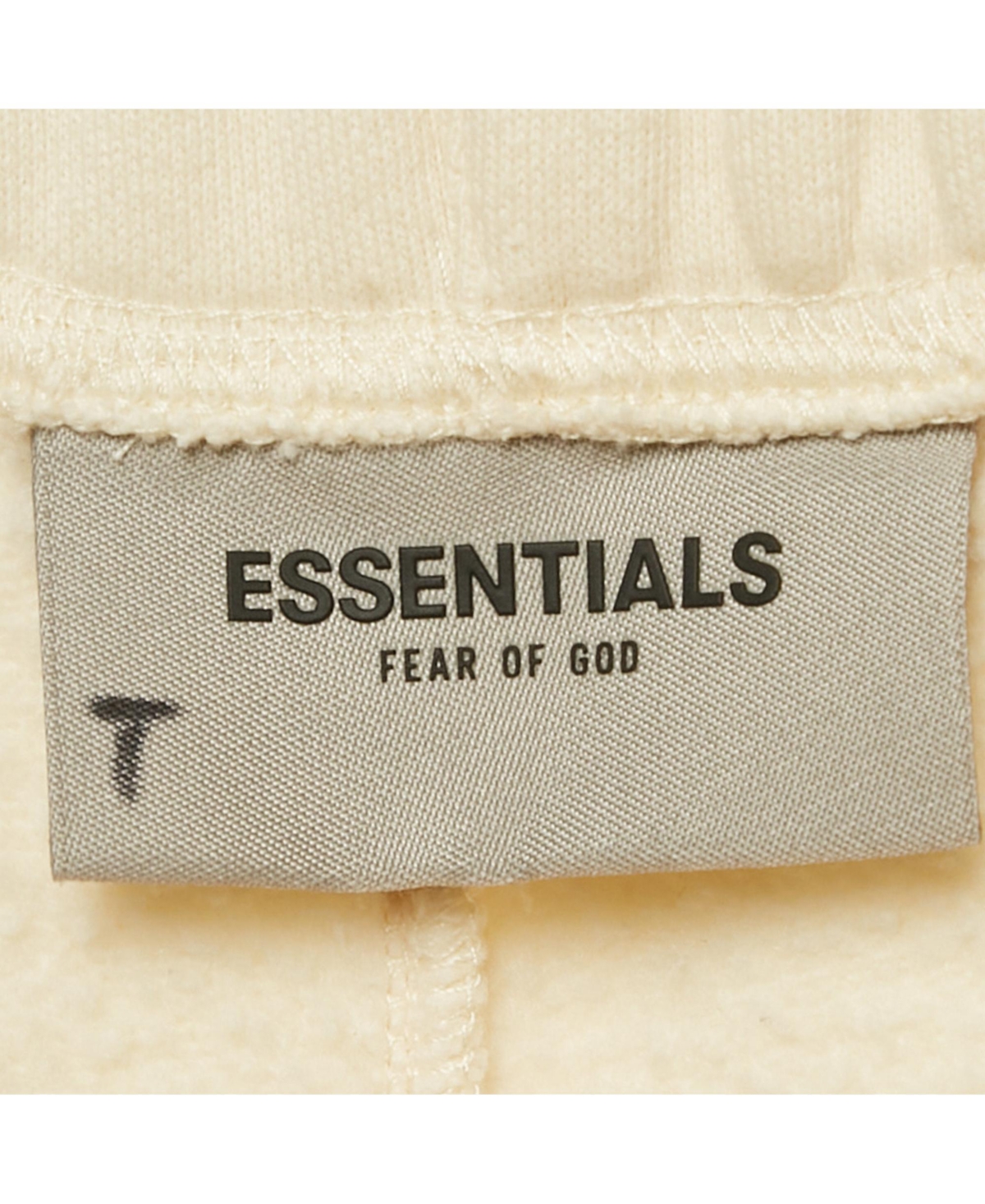 Pre-Owned Fear Of God Men's Cream Cotton Fleece