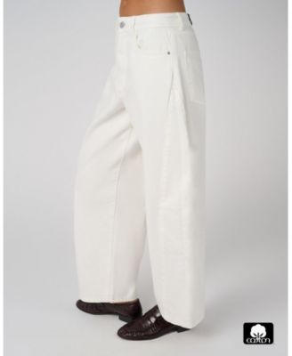 Women's Mid Rise Barrel Jeans