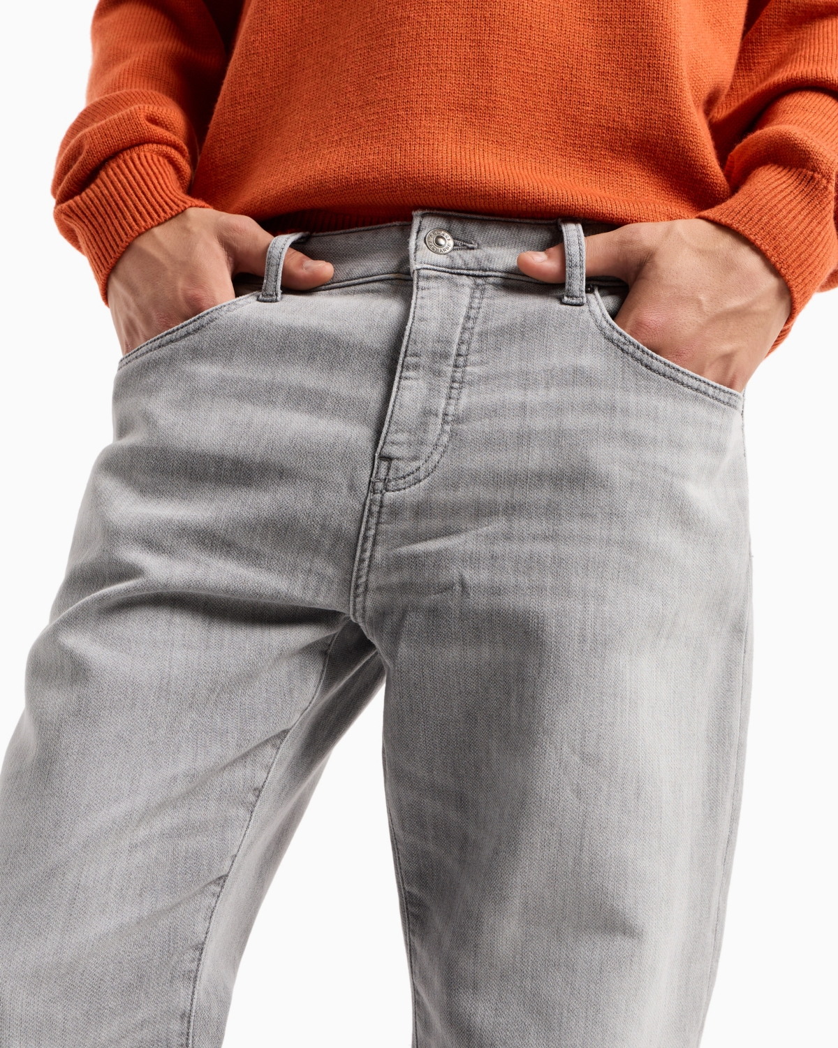 A|X Armani Exchange Men's Five-Pocket Jeans