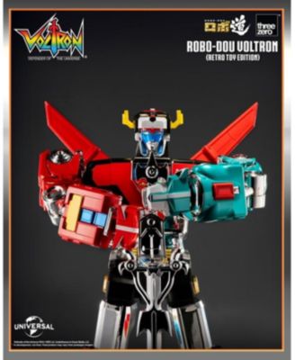 Retro Toy Edition ROBO-DOU Collectible Figure | Voltron: Defender Of The Universe | threezero
