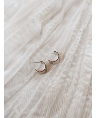 Alyssa Huggies earrings