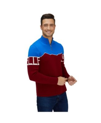 Men's Merino Super Fine Mountain Print Sweater