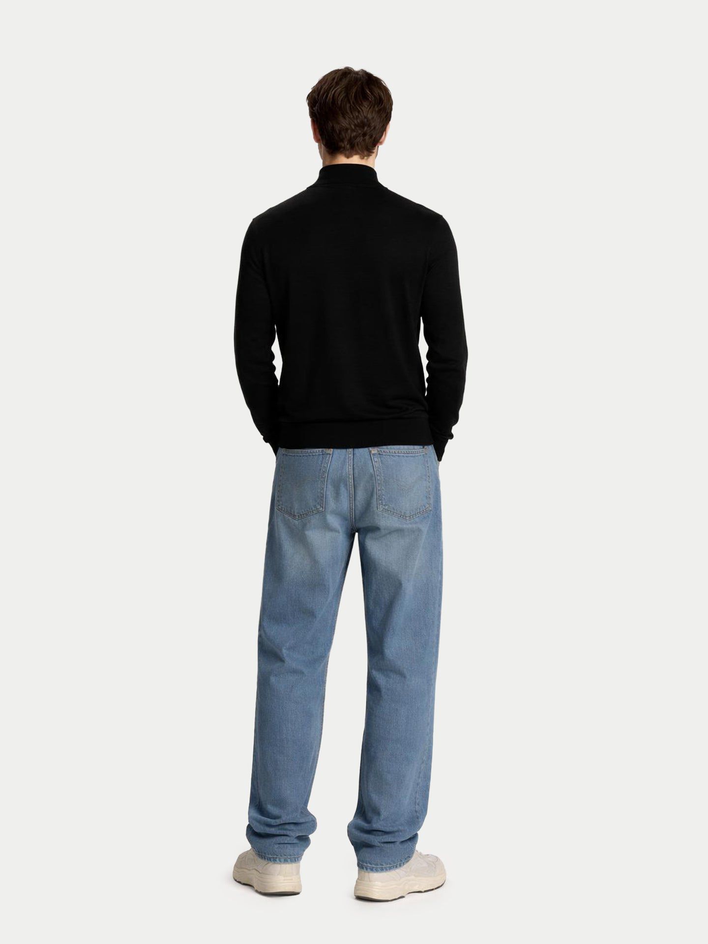 Мужской свитер Gobi Cashmere Men Cashmere Silk High Neck — фото 5