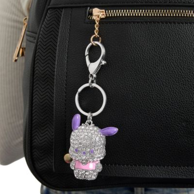 Pochacco Pav&eacute; Keychain Bag Charm – Officially Licensed Sanrio