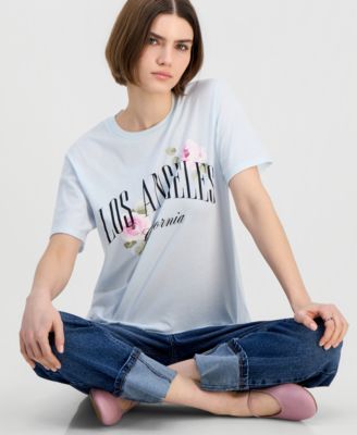 Juniors' Los Angeles Graphic T-Shirt