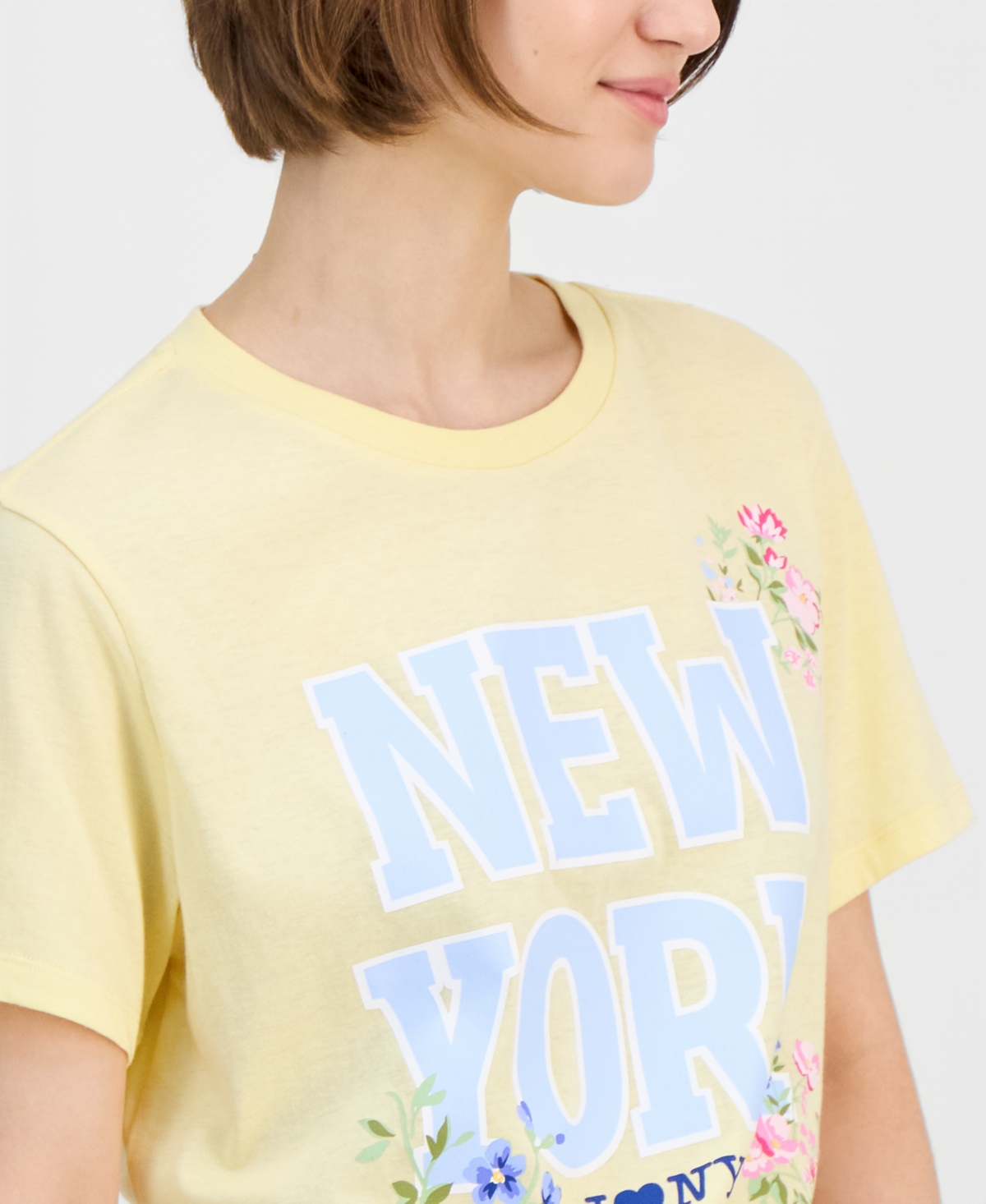 Grayson Threads, The Label Juniors' I Love Ny New York Graphic T-Shirt