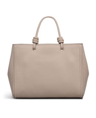 Ridgeway Gardens Small Leather Ziptop Crossbody Grab Bag