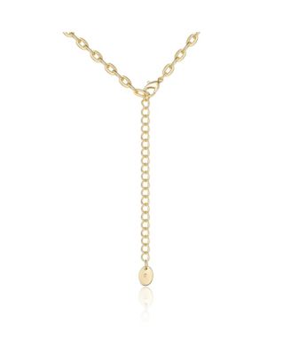  JUICY  Heart Pendant Necklace, Gold Tone with Pink MOP