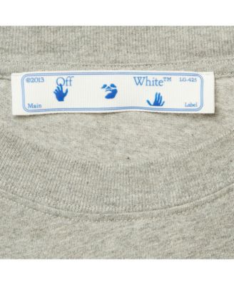 Men's Grey Faded Arrow Print Jersey T-Shirt