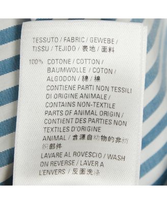 Women's Stripe Cotton Poplin Swing Shirt