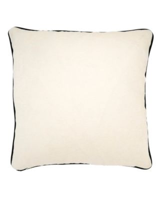 Spooky Night Haunted House Poly Filled Decorative Pillow, 18" x 18"