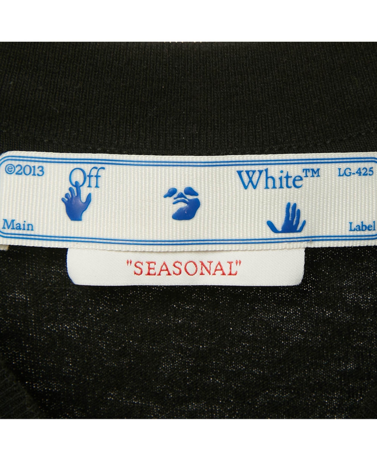 Pre-Owned Off-White Men's Black Logo Print Jersey Sleeveless T-Shirt