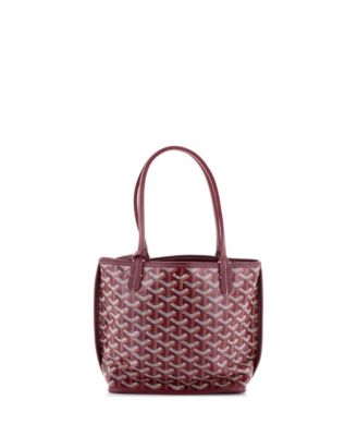 Mini Anjou Reversible Tote Coated Canvas