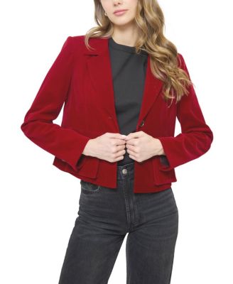 Women's Ember Velvet Boxy Blazer