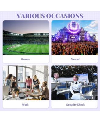 Mini Clear Backpack Small Purple Kids Girls