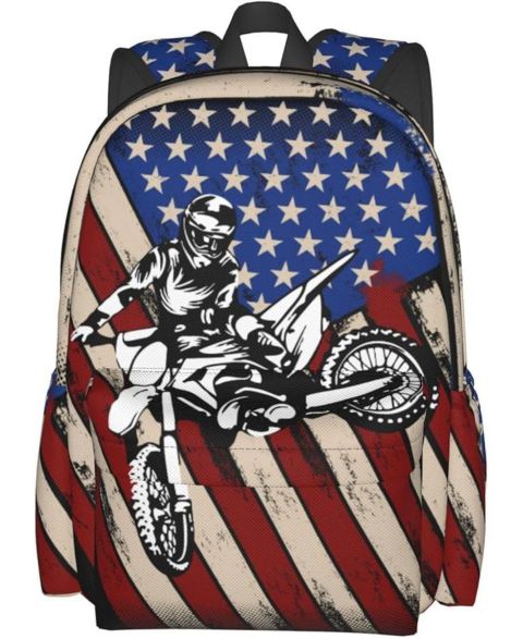 Рюкзак BATFOX Motocross Biking Bike Multipurpose Bag for Sports, Racing, Biking, Travel, & Hiking, цвет: Белый