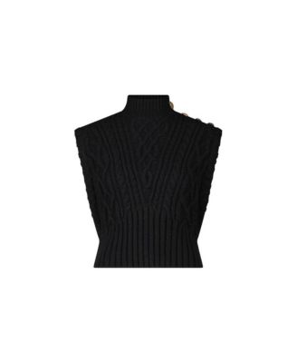 Women's Raina Cable Knit Button Sweater