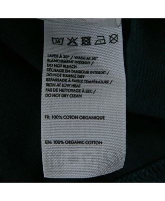 Men's Navy Blue Logo Printed Cotton Crewneck T-Shirt