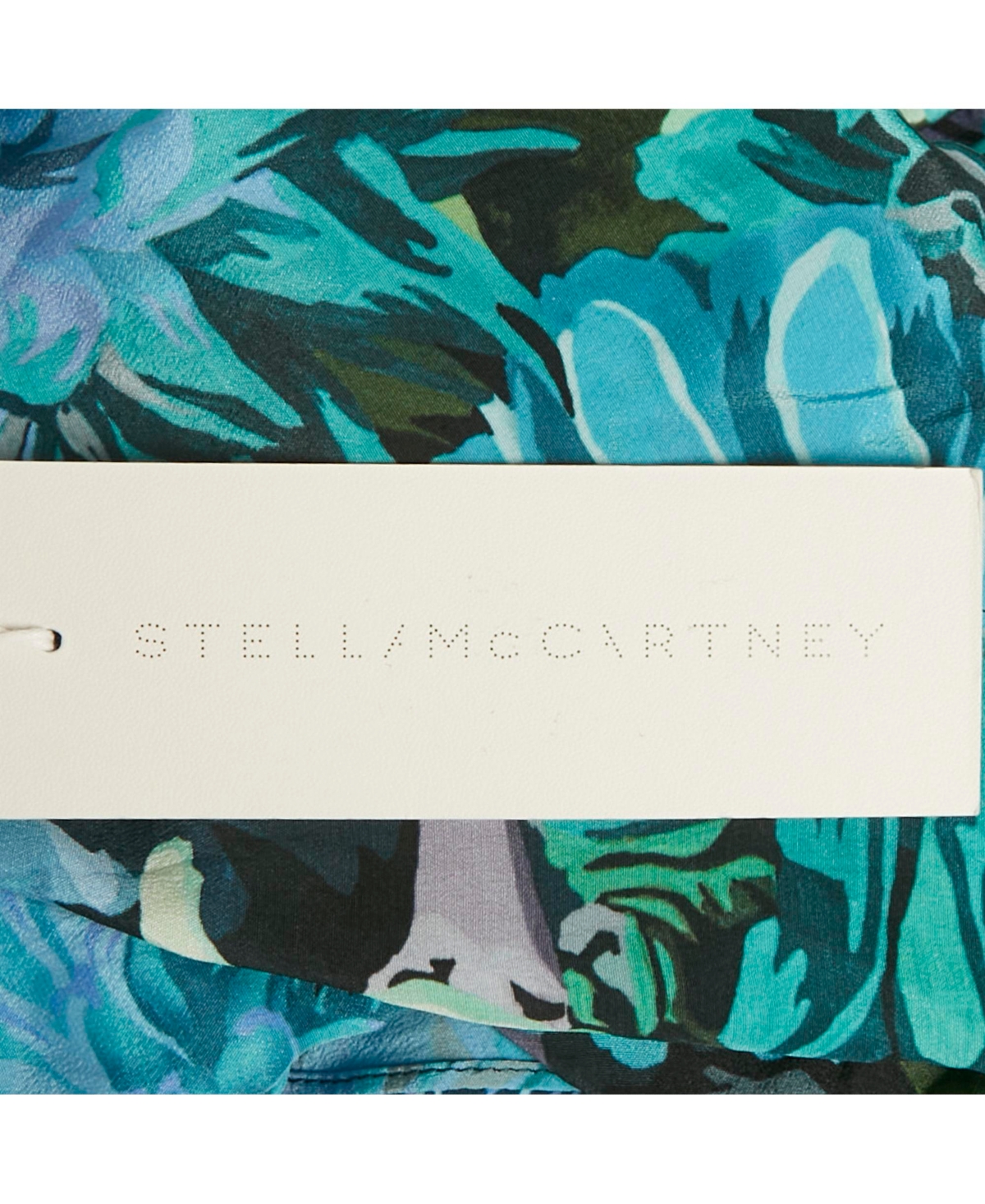 Pre-Owned Stella Mccartney Women's Floral Print Silk Wrap Style Midi Skirt