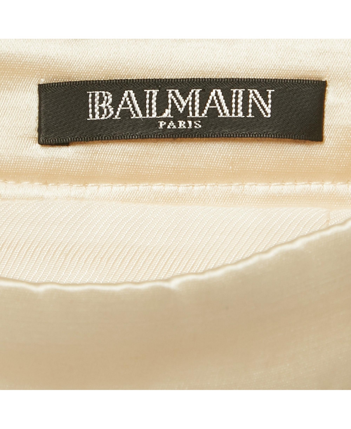 Pre-Owned Balmain Women's Satin Mini Skirt