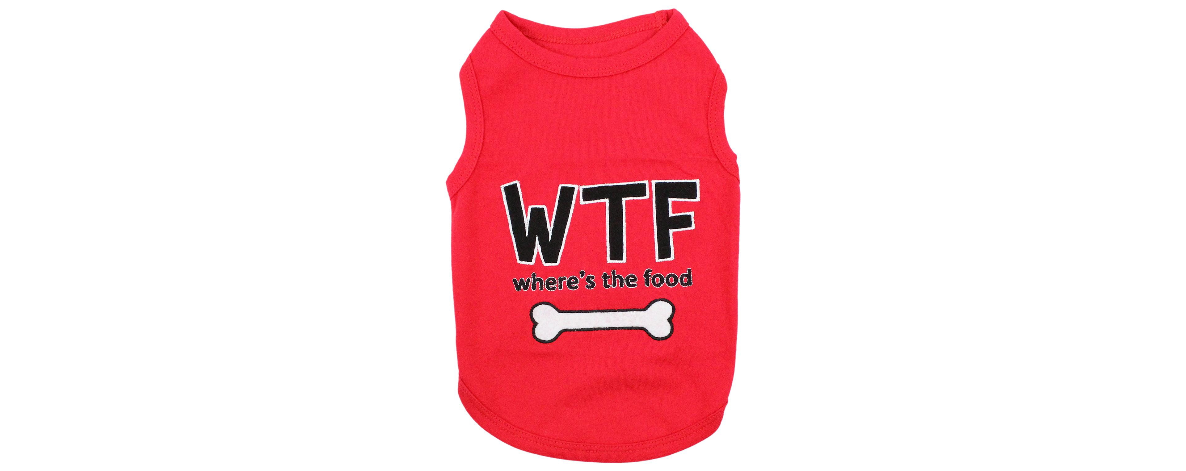 Parisian Pet Where's The Food dog shirt