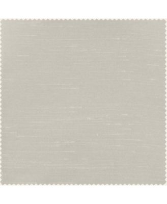 Vintage Textured Faux Dupioni Silk Curtain