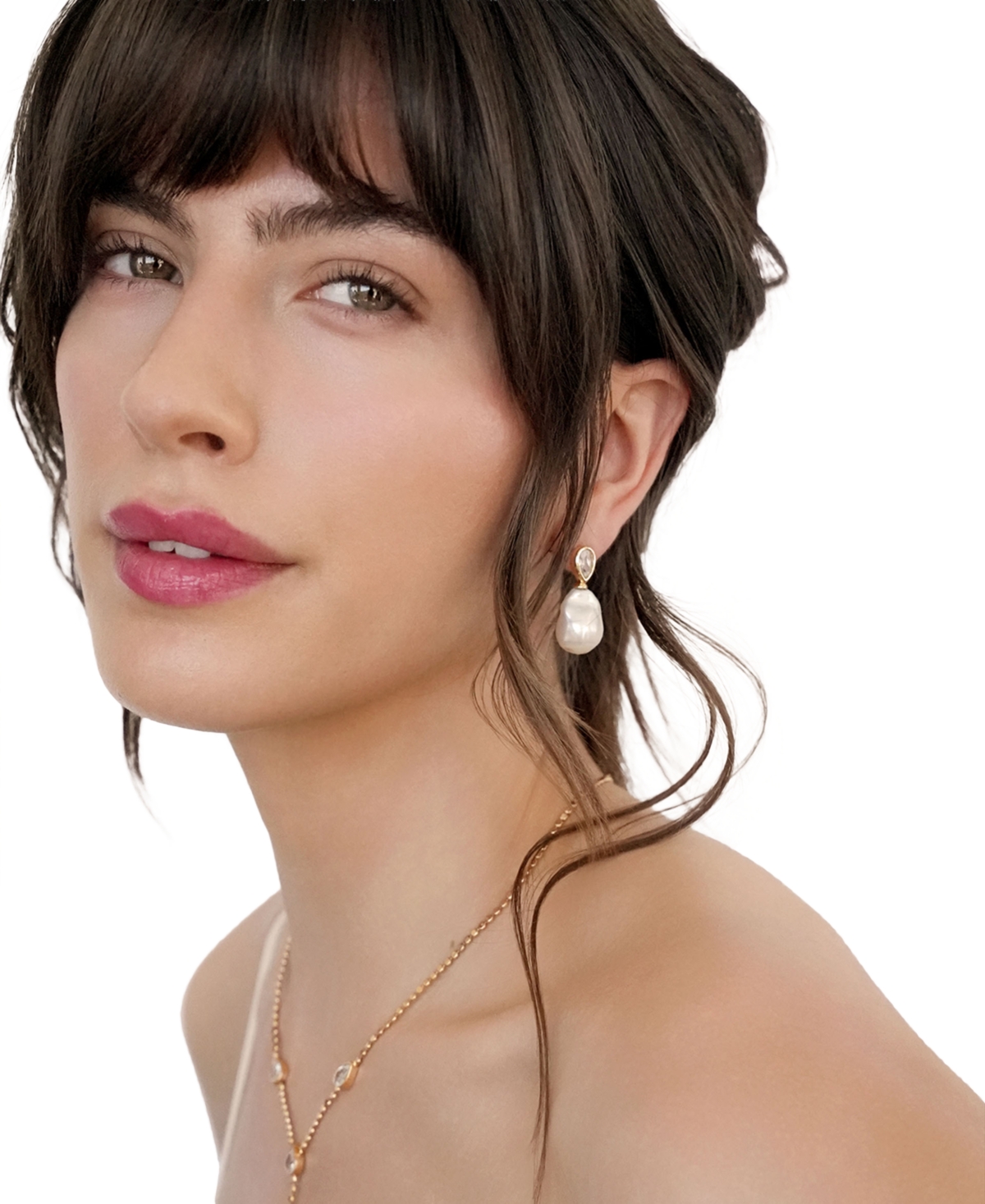 Ettika Freshwater Heirloom Earrings