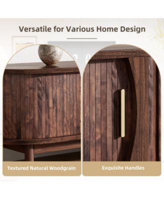 Modern Storage Cabinet Farmhouse TV Stand