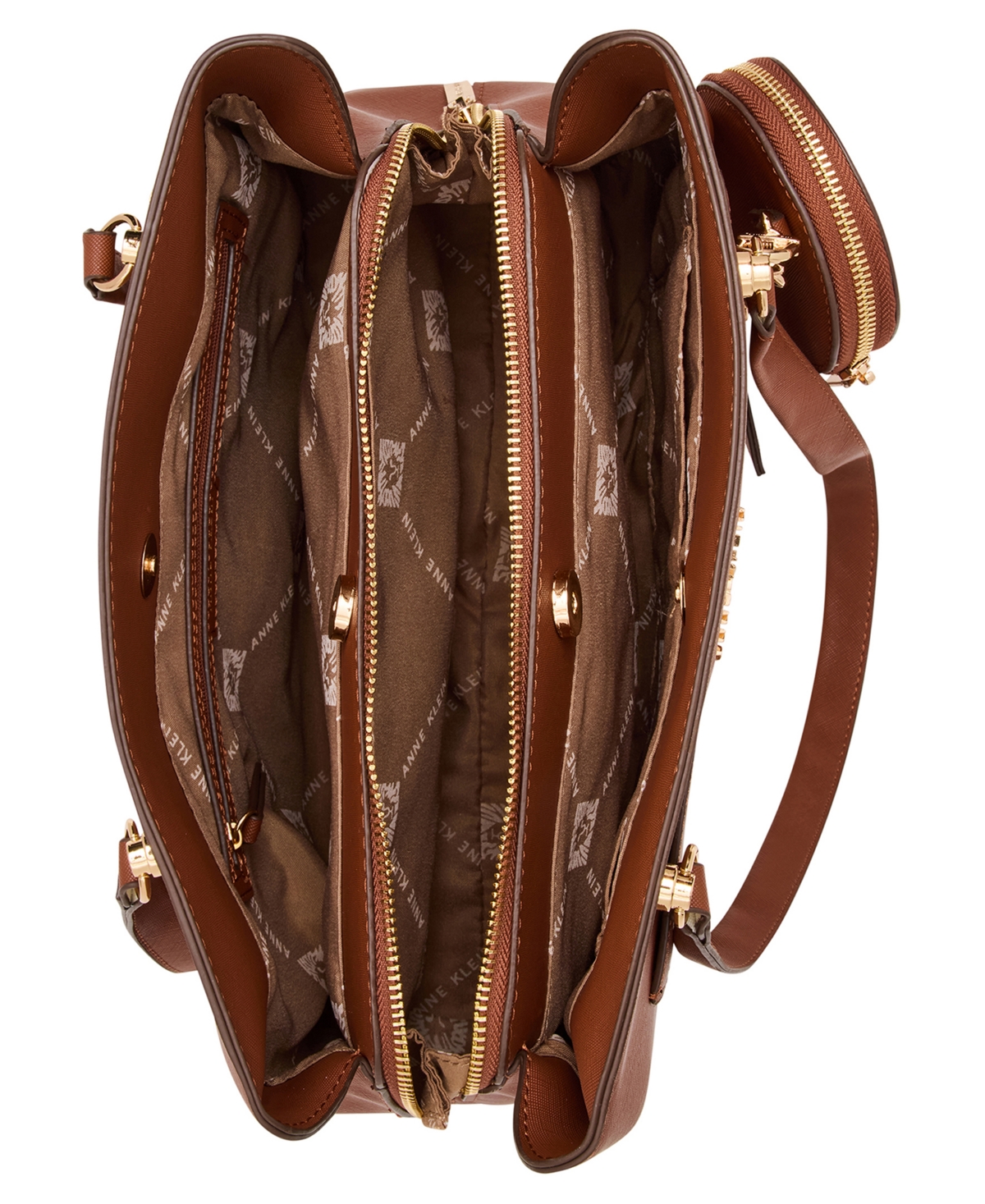 Anne Klein Medium Triple Compartment Satchel Bag