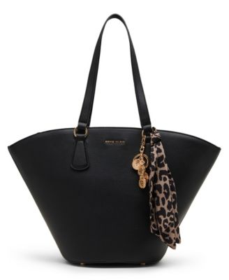 X-Large Textured Scarf Tote Bag