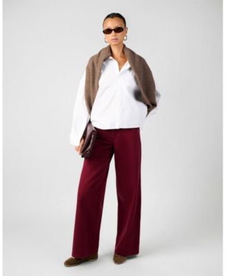 Women's Relaxed Low Rise Baggy Pants