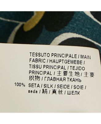 Women's Multicolor Printed Silk Loose Fit Short Dress