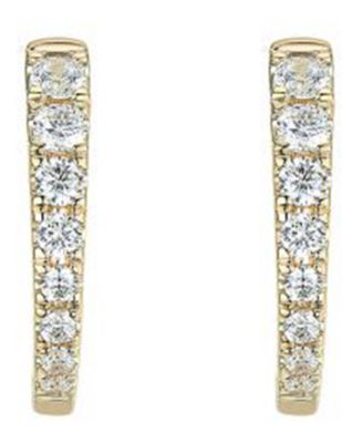 Diamond Earrings (1/2 ct. t.w.) in 14k Yellow Gold