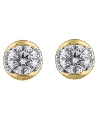 Diamond Earrings (1/2 ct. t.w.) in 14k Gold