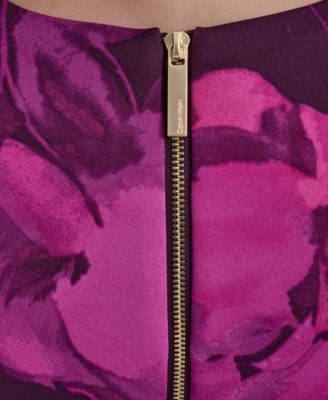 Women's Floral Print Short Dress